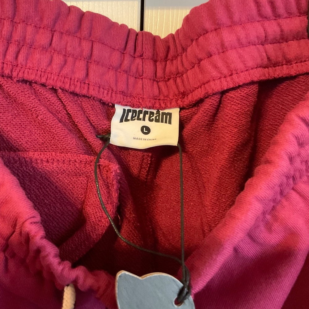 ICE CREAM Billionaire Boys Club XL Beaujolais Cherry Pant Sweatpants Joggers - Picture 9 of 12